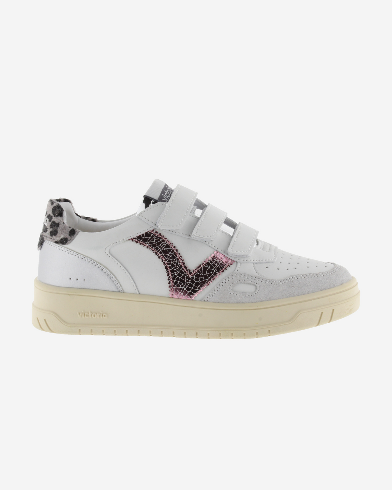 Seul de tiras rosa y leopardo