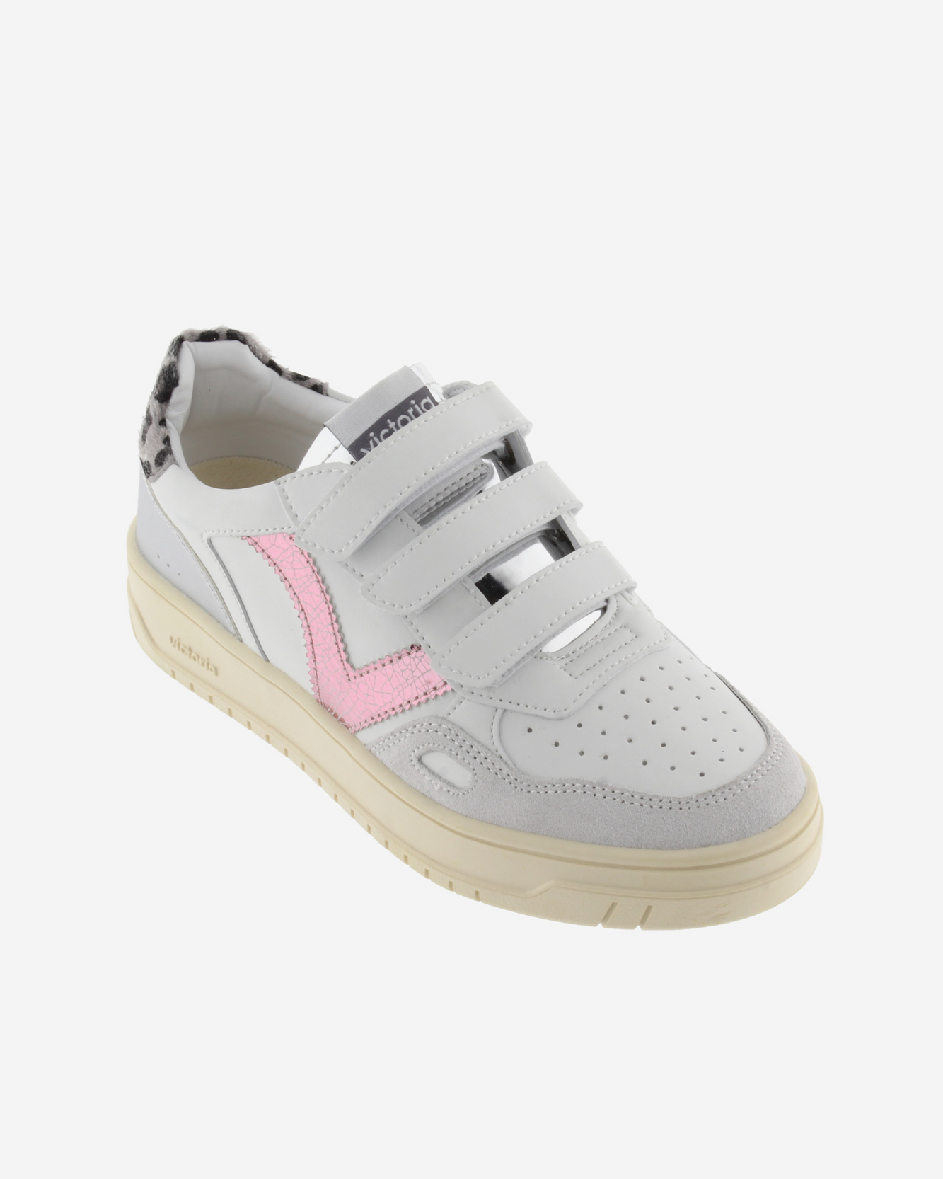 Seul de tiras rosa y leopardo