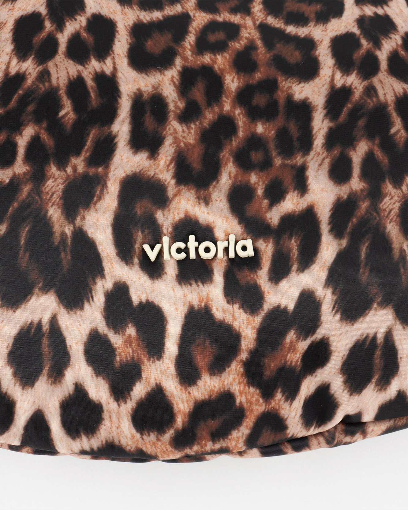 Bolso media luna leopardo