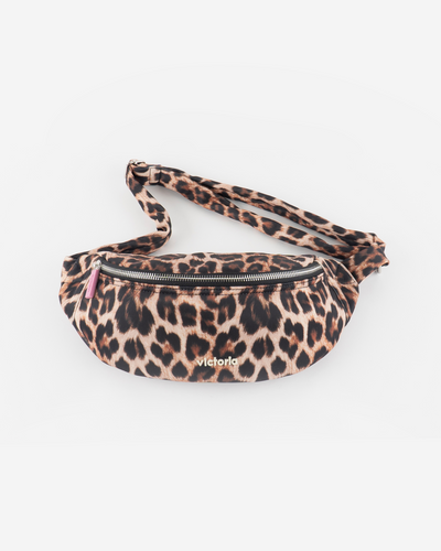 Riñonera leopardo