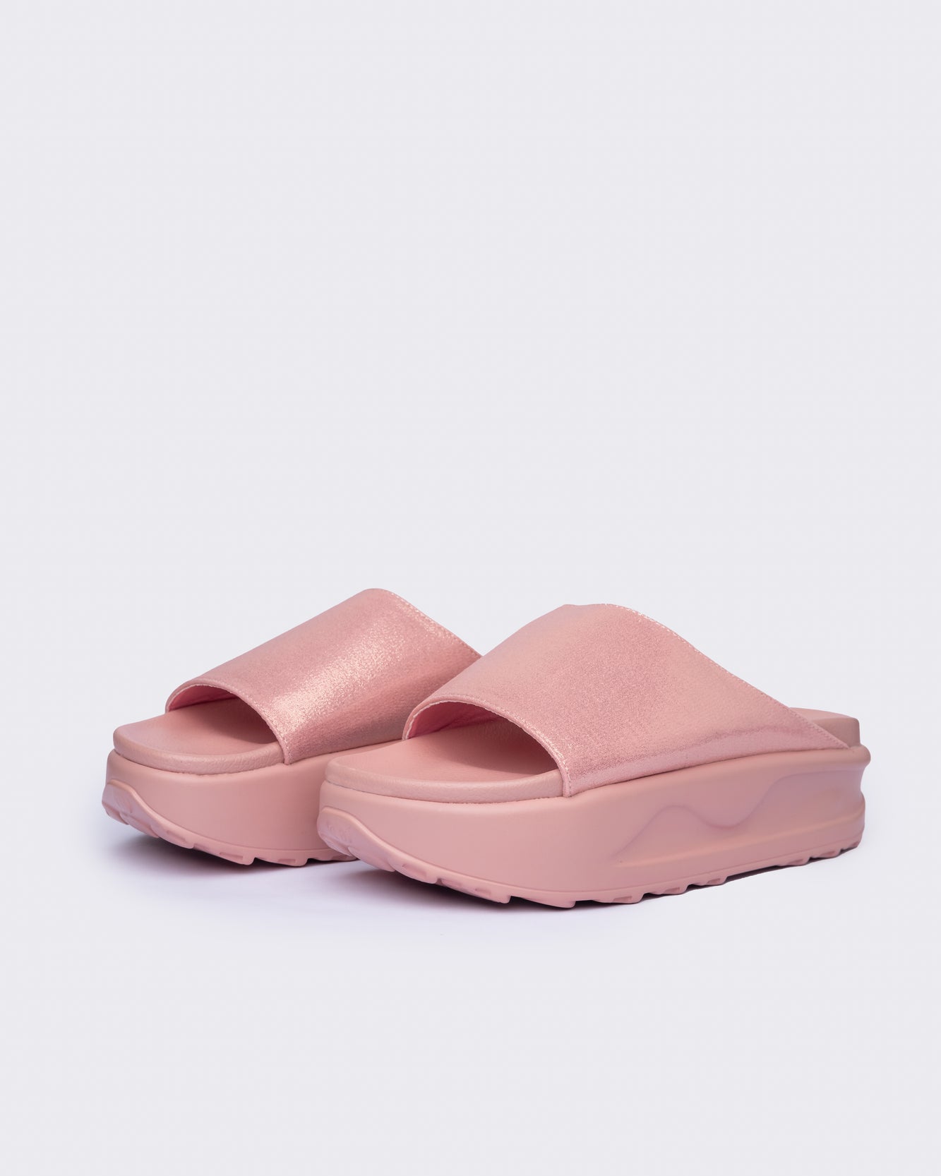 Slides de plataformas rosa
