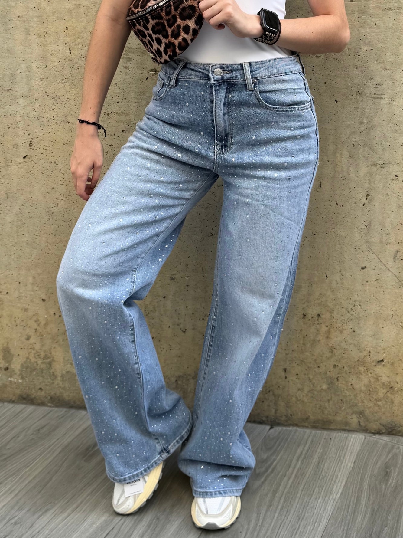 Jean con brillos