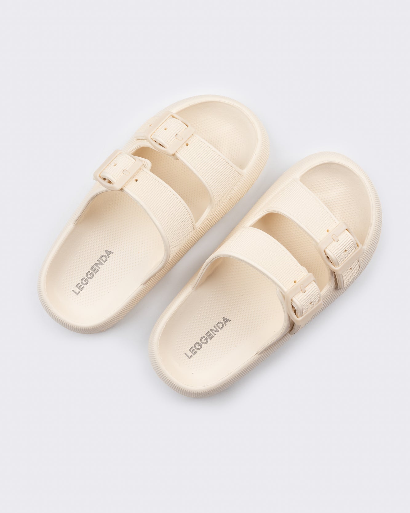 Dad sandals off white