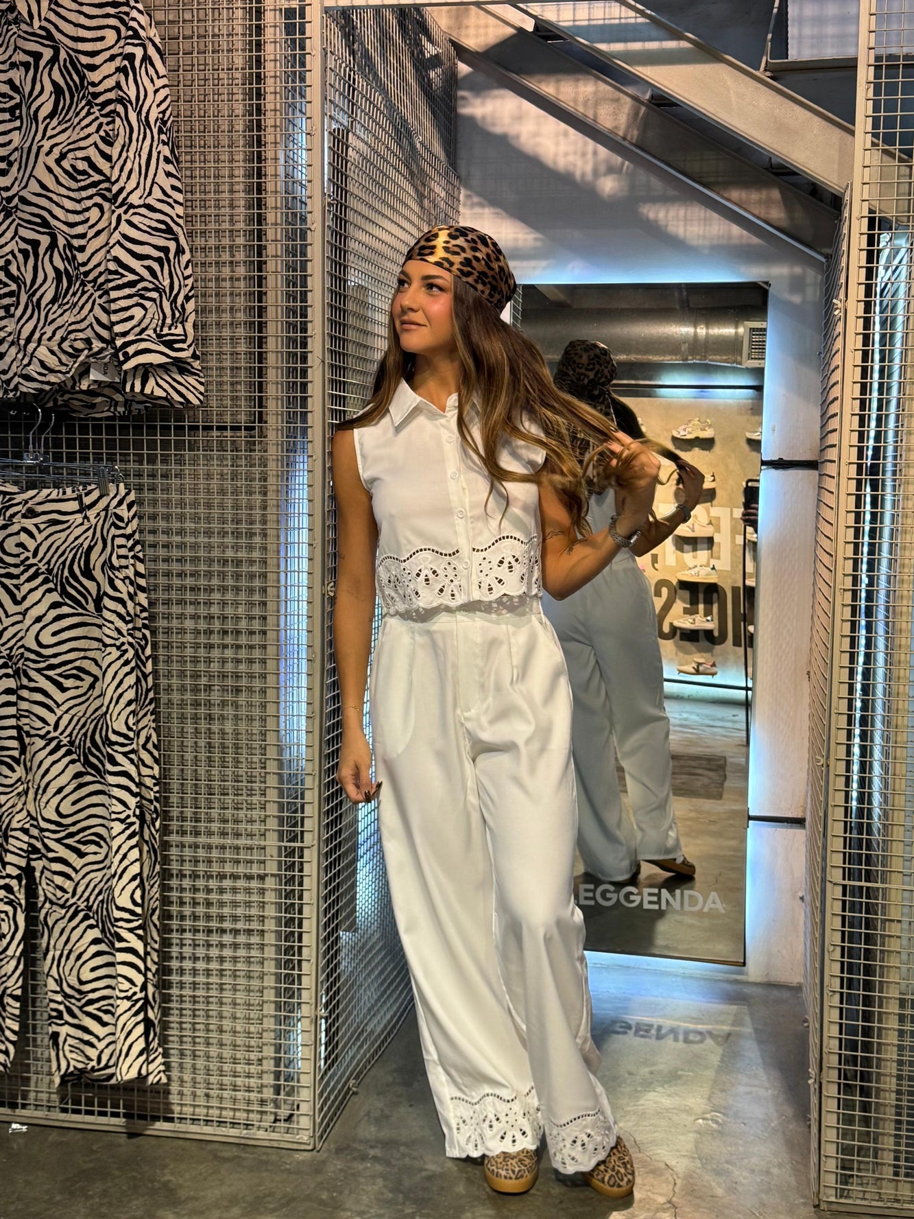 Bandana leopard print